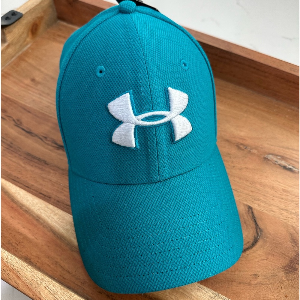 Under Armour Mens small/medium Teal hat Casual Golf Summer